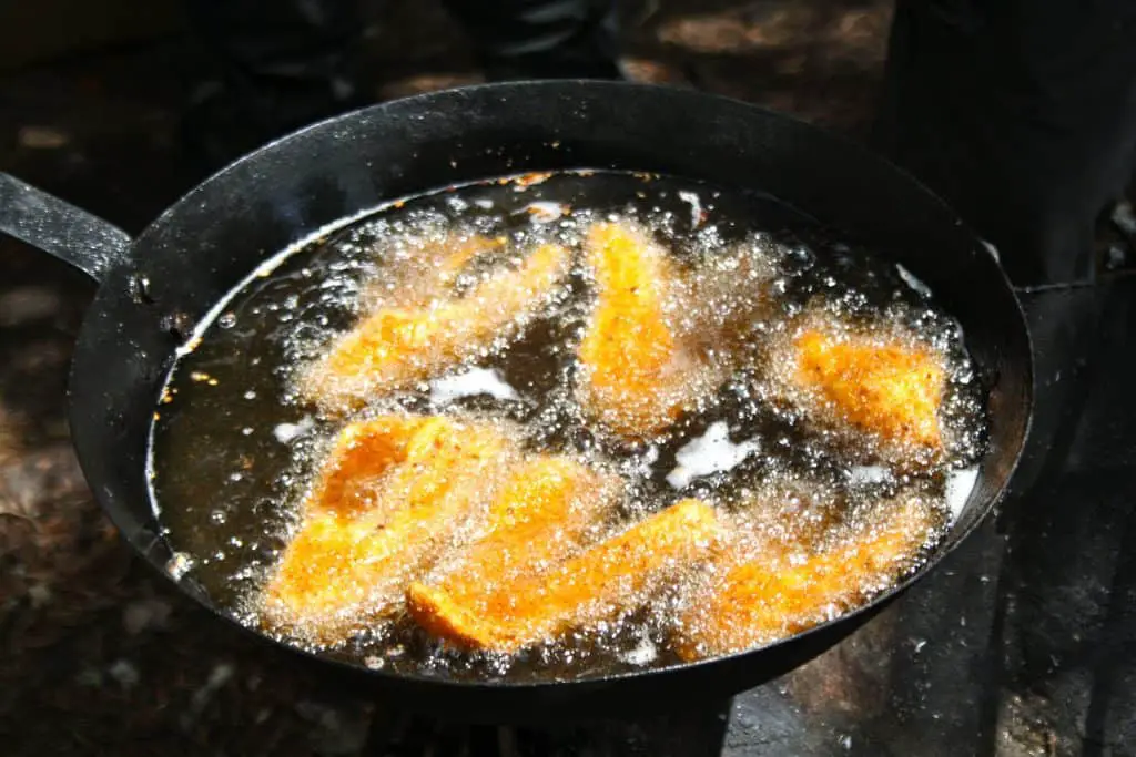 Deep fried fish